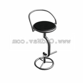 Home Furniture Metal Bar Chair 3d model