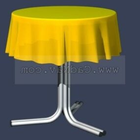Metal Coffee Table Furniture 3d model