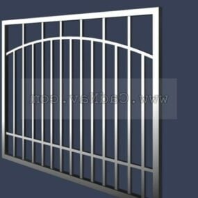 Metal Fences Design 3d model