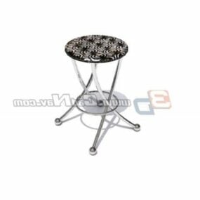 Metal Frame Coffee Table Furniture 3d model