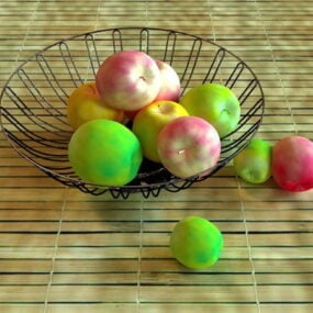 Fruit Basket 3d model
