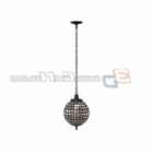Metal Ball Design Pendant Lamp