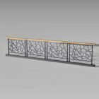 Building Metal Deck Railing Panels