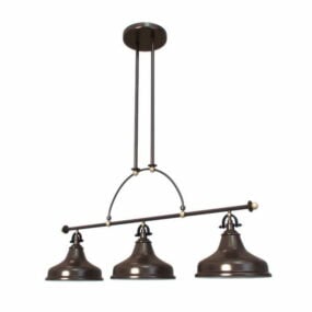Metal Hanging Pendant Lamp 3d model