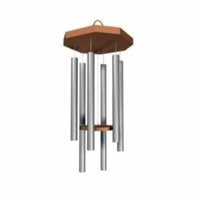 Metal Ceiling Wind Chime 3d-modell