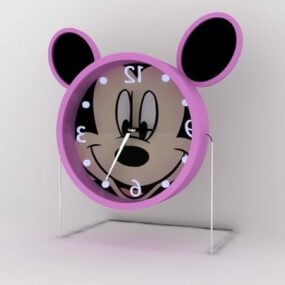Çocuk Mickey Mouse Çalar Saat 3D modeli