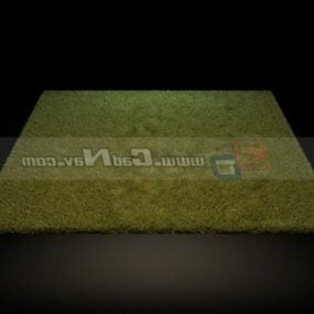 Tapis de sol en microfibre pour la maison modèle 3D
