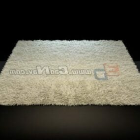 Modelo 3d de tapetes de microfibra para casa