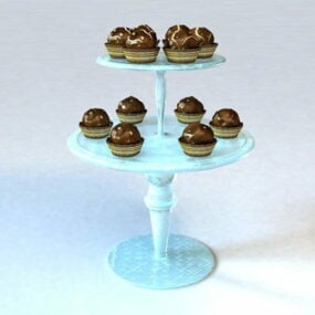 Mini-Schokoladen-Hochzeitsdekoration 3D-Modell