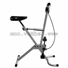 Treadmill Bench Fitness Equipment 3d model
