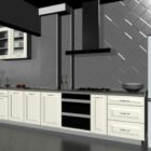 Muebles de gabinetes de cocina minimalistas