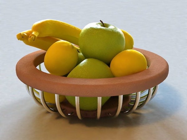 Food Mixed Fruit Basket