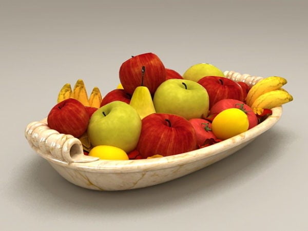 Food Fruits On Plate