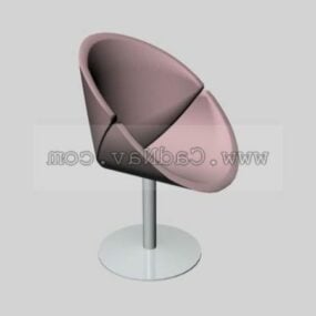 Furniture Bar Chairs Fabric Material 3d model