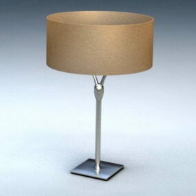 Lámpara de mesa moderna para dormitorio modelo 3d