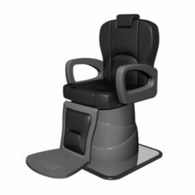 ビューティー サロンのモダンな理髪店の椅子 3D モデル