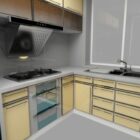 Cucina ad angolo design per la casa