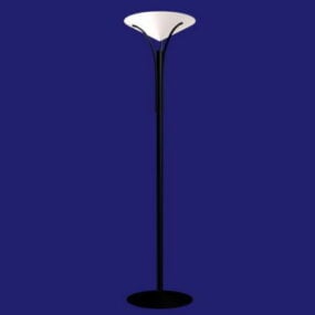 Modern Garden Column Lamp 3d model
