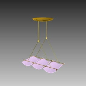 Modern Home Design Hanging Lamp 3d model