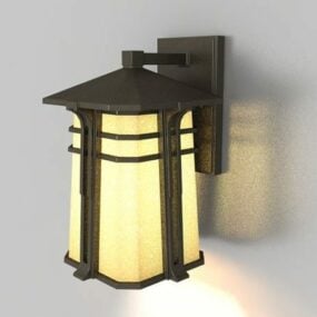 Wall Sconce Lamp Bar Style 3d model