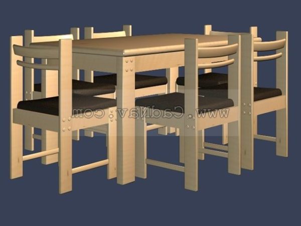 Modern Dining Chair And Table