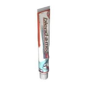 Personal Modern Toothpaste 3d model
