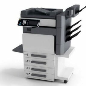 Office Multifunktion kopimaskine 3d model