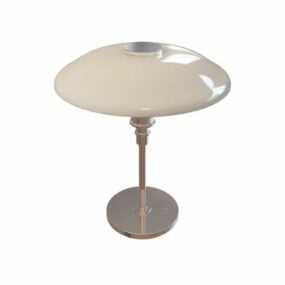 Mushroom Shade Modern Table Lamp 3d model