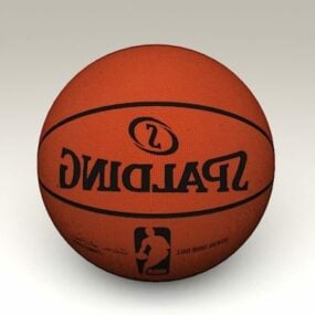 Nba Spalding Basketball 3D-malli