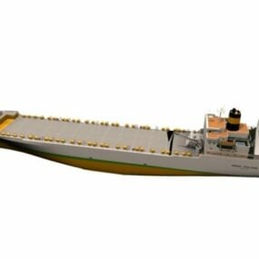 Model 3d Kapal Kontainer Nedlloyd Perahu