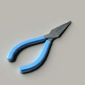 Hand Tools Needle-nose Pliers 3d model