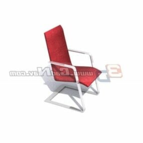 Chaise en porte-à-faux de mobilier de bureau modèle 3D