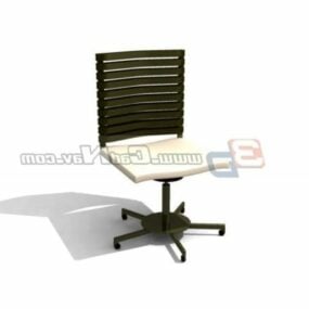 Meubles de chaise de bureau d'ordinateur de bureau modèle 3D