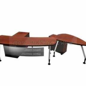 3д модель офисной мебели Столы Шкафы