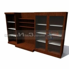 Office Furniture Filing File Cabinet 3d model