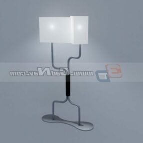 Office Floor Lamp Decoration 3d model