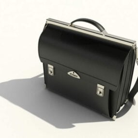 Office Fashion Briefcase 3d model