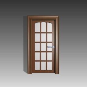 Office Furniture French Doors 3d model