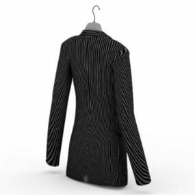 Fashion Office Lady Business Suit 3D-malli