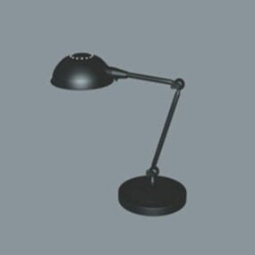 Einfaches 3D-Modell der Schreibtischlampe