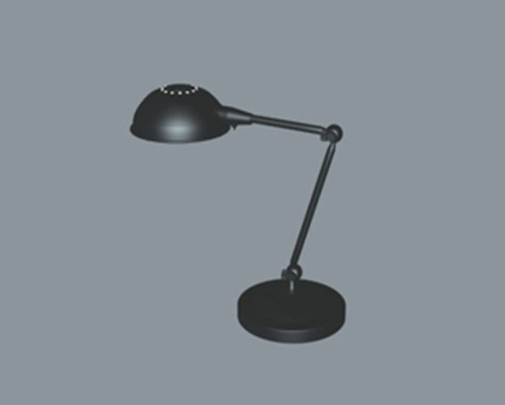 Simple Office Desk Lamp Free 3d Model Max Vray Open3dmodel