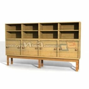 Office Shelf Storage Furniture 3d model