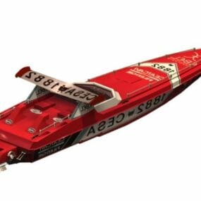 Watercraft Offshore Powerboat Racing 3d model