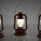 19th Century Vintage Oil Lamp