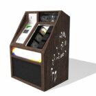 Machine d'arcade en bois