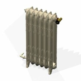 رادیاتور بخار قدیمی مدل سه بعدی