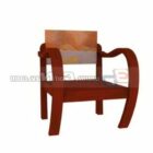Old Style Home Wooden Armchair