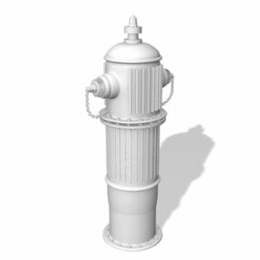 Street Old Fire Hydrant 3d model