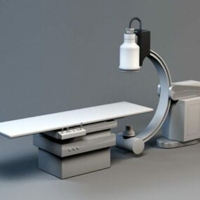 Sjukhus operationssalsbord 3d-modell