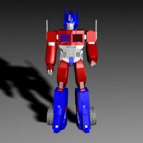 Model 3D robota Optimus Prime